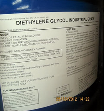 Diethylene Glycol - Phụ gia trợ nghiền Xi măng.